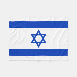 Israel National World Flag Fleece Blanket