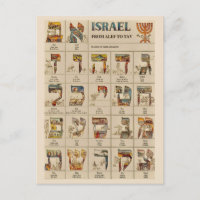 Israel Old Postcard