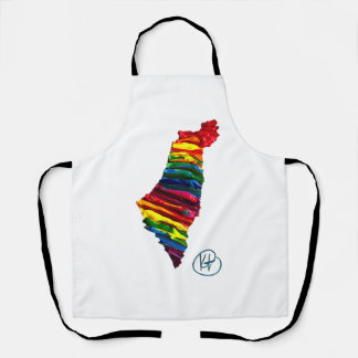 Israel Pride Studio Art Apron