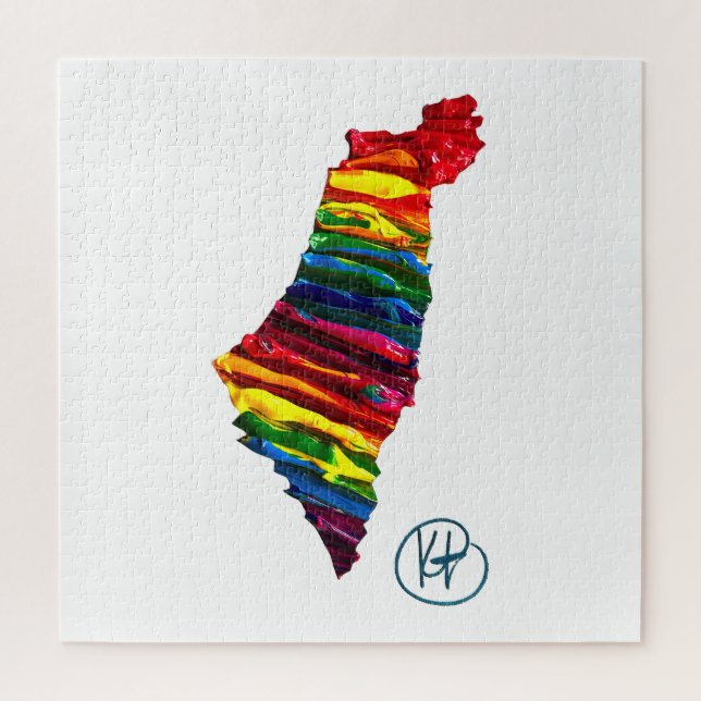 Israel Pride Studio Art Jigsaw Puzzle (Vertical)
