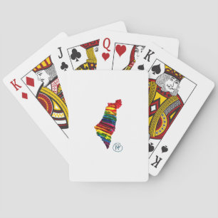 Israel Pride Studio Art Playing Cards