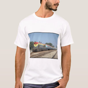 Israel, Ry EMD G12 with train_Trains of the World T-Shirt