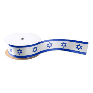Israel Satin Ribbon