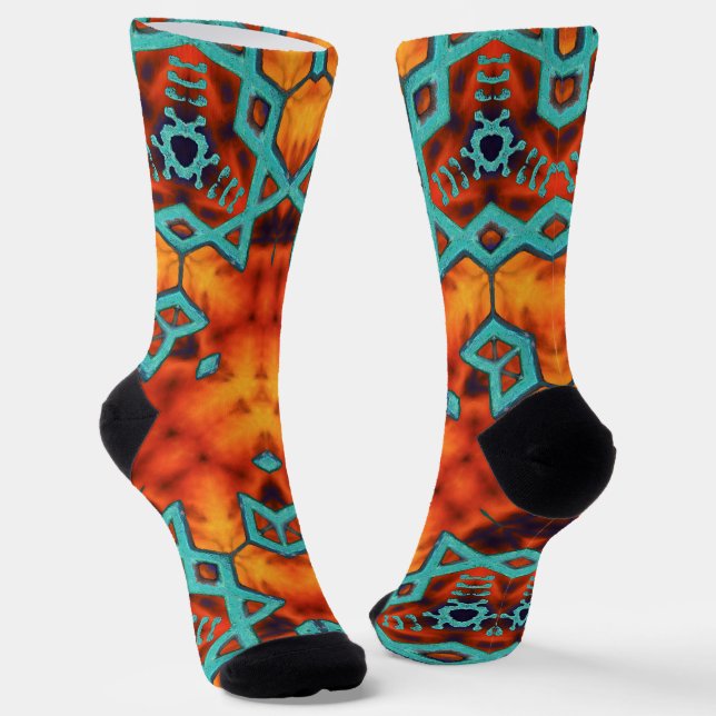 israel star of david socks (Angled)