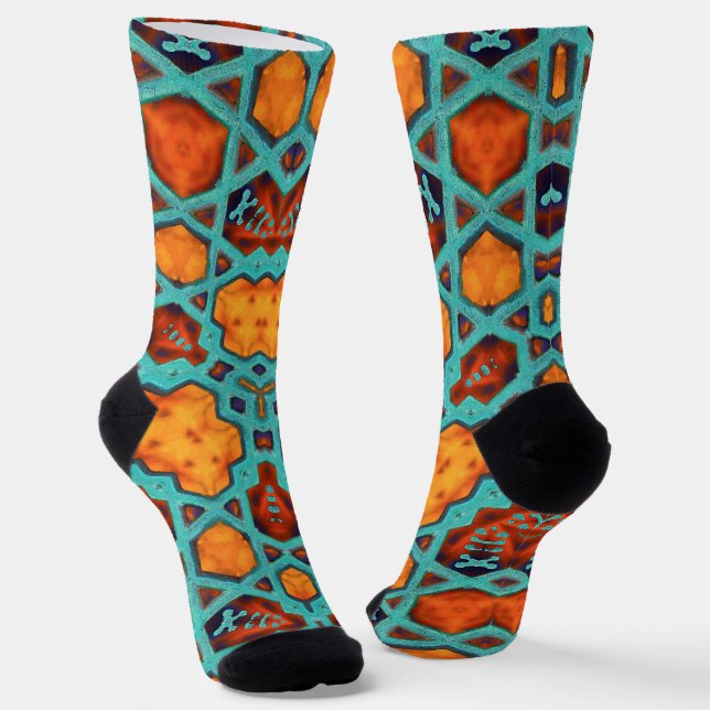 israel star of david socks (Angled)