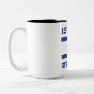 Israel Strong Two-Tone Coffee Mug