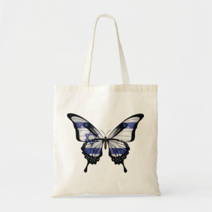 Israel Swallowtail Butterfly Flag Tote Bag