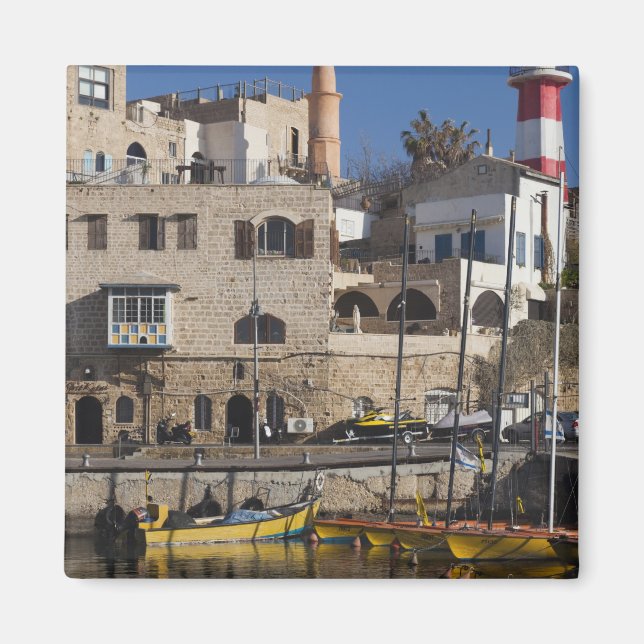 Israel, Tel Aviv, Jaffa, Jaffa Old Port Magnet (Front)