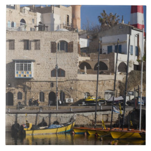 Israel, Tel Aviv, Jaffa, Jaffa Old Port Tile