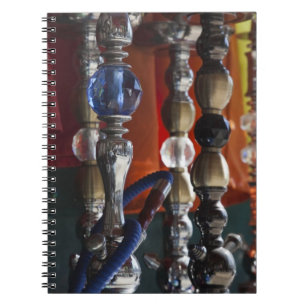 Israel, Tel Aviv, Jaffa, sheesha water pipes Notebook