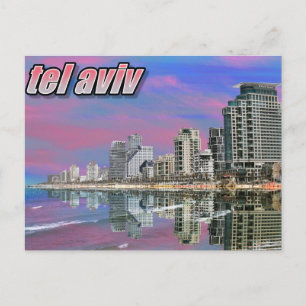 Israel tel Aviv Postcard