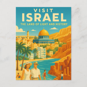 Israel – The Land of Light and History Postcard
