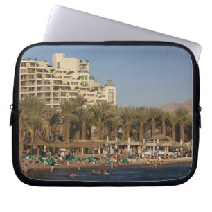 Israel, The Negev, Eilat, Red Sea beachfront 2 Laptop Sleeve