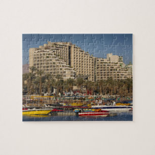 Israel, The Negev, Eilat, Red Sea beachfront 3 Jigsaw Puzzle