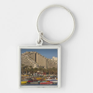 Israel, The Negev, Eilat, Red Sea beachfront 3 Key Ring