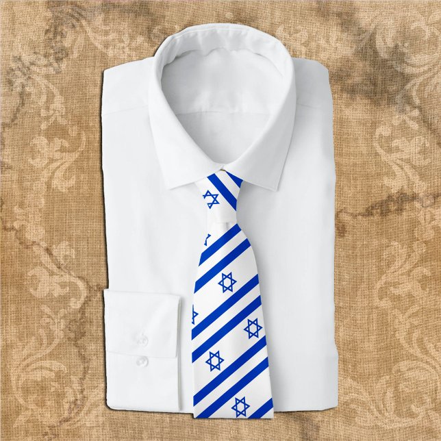 Israel Ties, fashion Israel Flag, business Tie (Creator Uploaded)