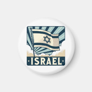 Israel  Vintage Travel Poster Magnet