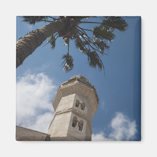 Israel, West Bank, Bethlehem, Mosque of Omar Magnet (Front)