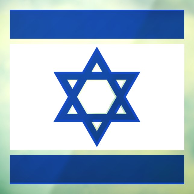 israel window cling (Sheet 3)