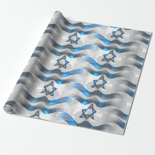 israel wrapping paper