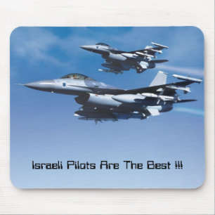 Israeli Air Force, Israeli Pilots Are The Best !!! Mouse Mat