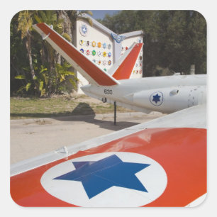 Israeli Air Force Museum Square Sticker