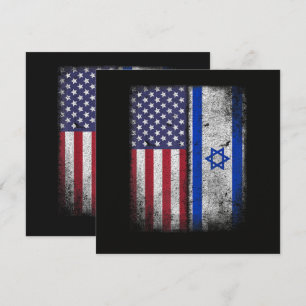 Israeli American Flag Israel Usa Roots America Invitation