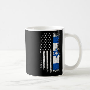 Israeli American Flag - Pride Israel Usa Shirt Coffee Mug