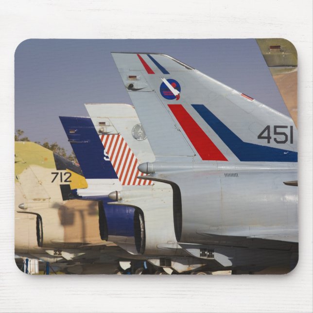 Israeli-built Kfir fighter Mouse Mat (Front)