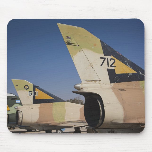 Israeli-built Kfir fighter Mouse Mat (Front)