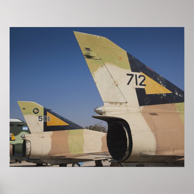 Israeli-built Kfir fighter Poster (Front)