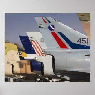 Israeli-built Kfir fighter Poster