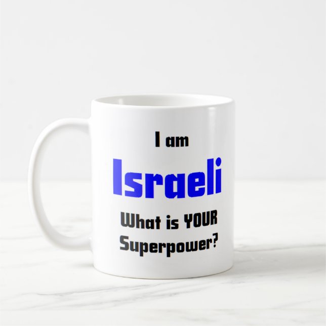 israeli coffee mug (Left)