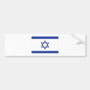 israeli Flag Bumper Sticker