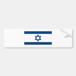 Israeli Flag Bumper Sticker