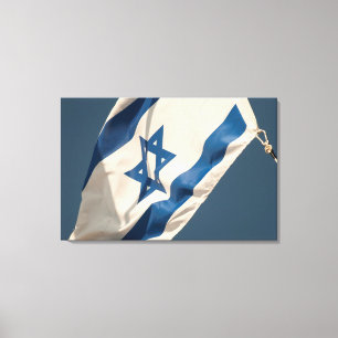Israeli Flag Canvas Print