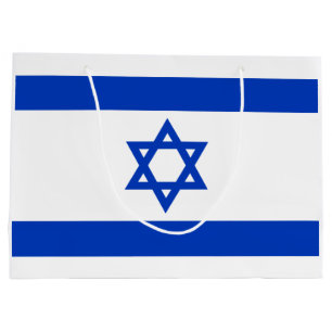 Israeli Flag (Israel) Large Gift Bag