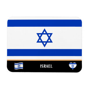 Israeli Flag & Israeli country travel / Israel Magnet