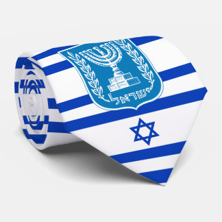 Israeli Flag & National Emblem, Flag of Israel Tie