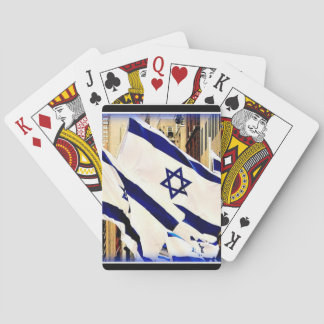 Israeli Flag Playing Cards