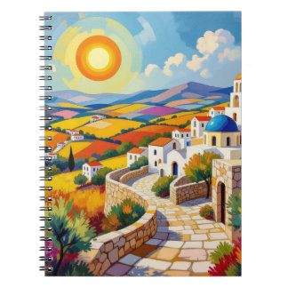 Israeli Landscape Notebook – Colourful & Inspiring