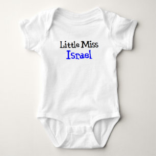 israeli little miss baby bodysuit