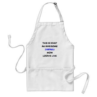 israeli mom, awesome adult apron