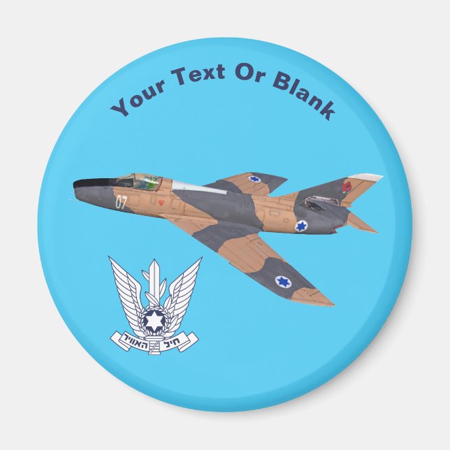 Israeli Super Mystère Magnet (Front)
