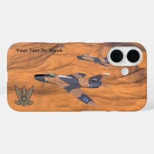 Israeli Super Mystères Over The Desert iPhone 16 Case