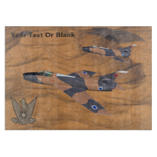 Israeli Super Mystères Over The Desert Cutting Board