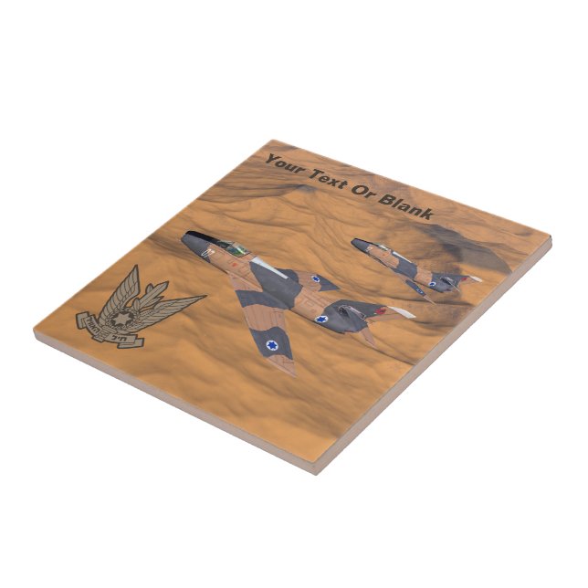 Israeli Super Mystères Over The Desert Tile (Side)
