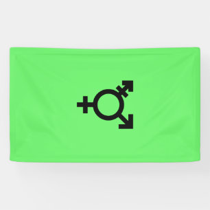 Israeli Transgender Pride Flag Banner