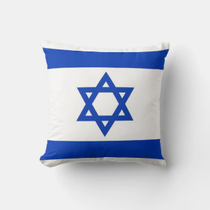 Israelian Flag on American MoJo Pillow
