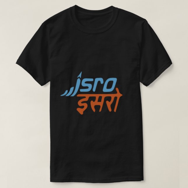 ISRO Indian Space Research Organisation  T-Shirt (Design Front)